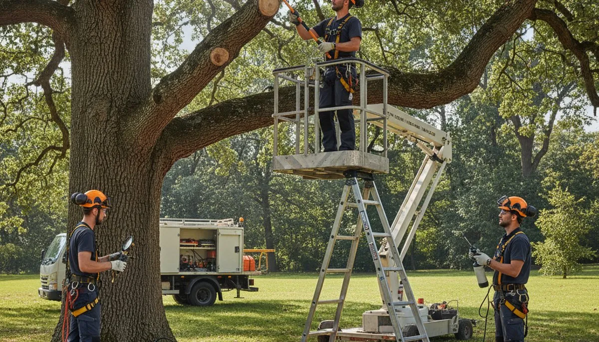 Tree disease treatment in Allen, TX by Arbor Tree Care for healthier residential trees